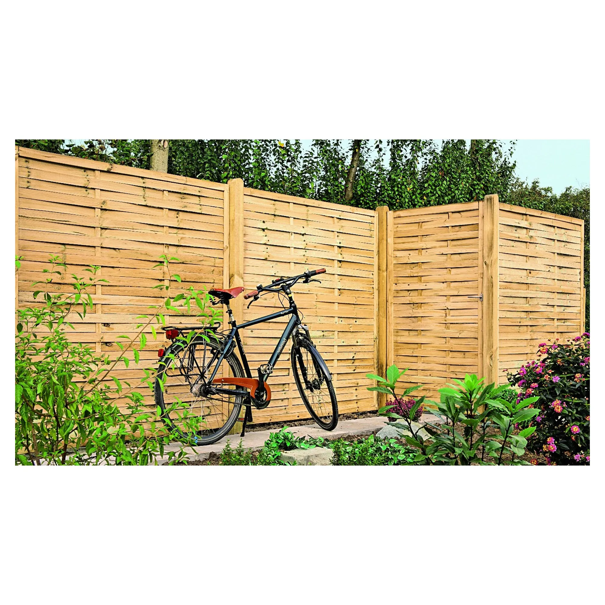 Lamellenzaun 180 x 180 cm