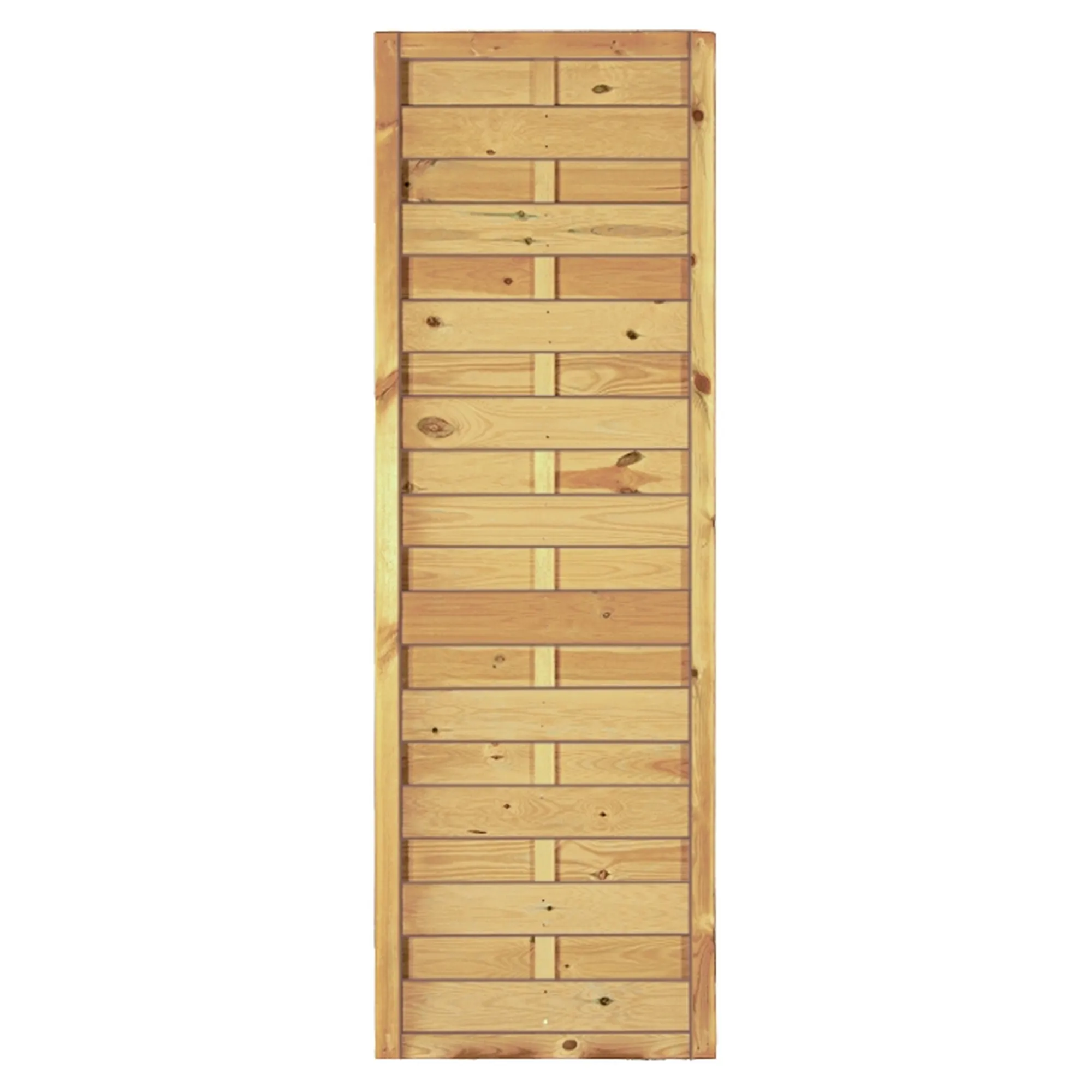 Maxi-Massiv-Zaun 60 x 180 cm