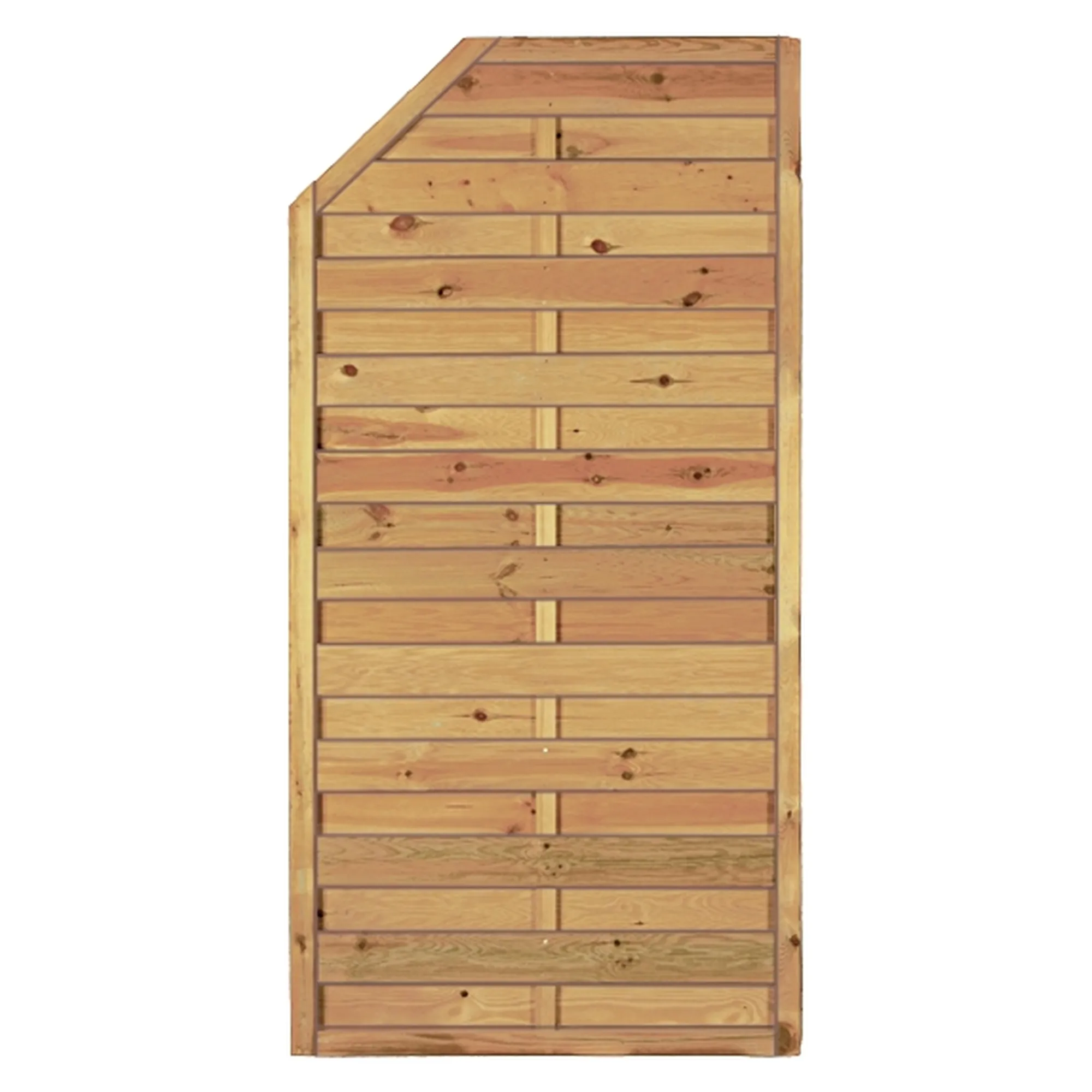 Maxi-Massiv-Stufe 90 x 180/150 cm