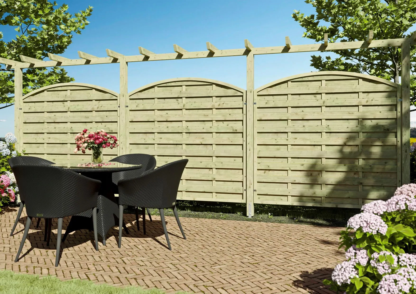 Maxi-Bogen  180 x 180/160 cm