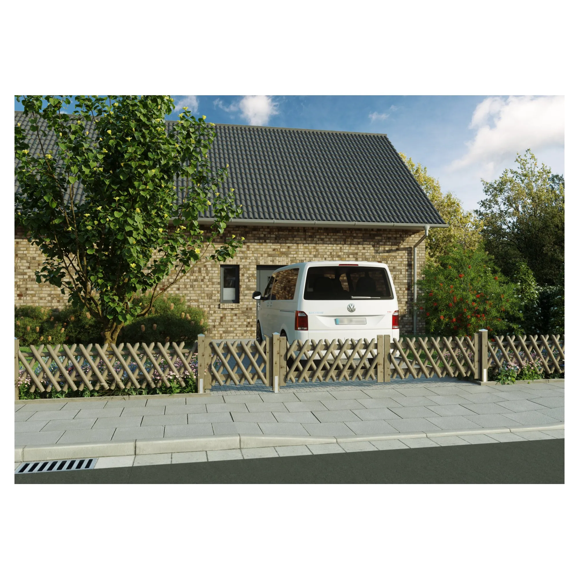 J&auml;gerzaun 250 x 80 cm