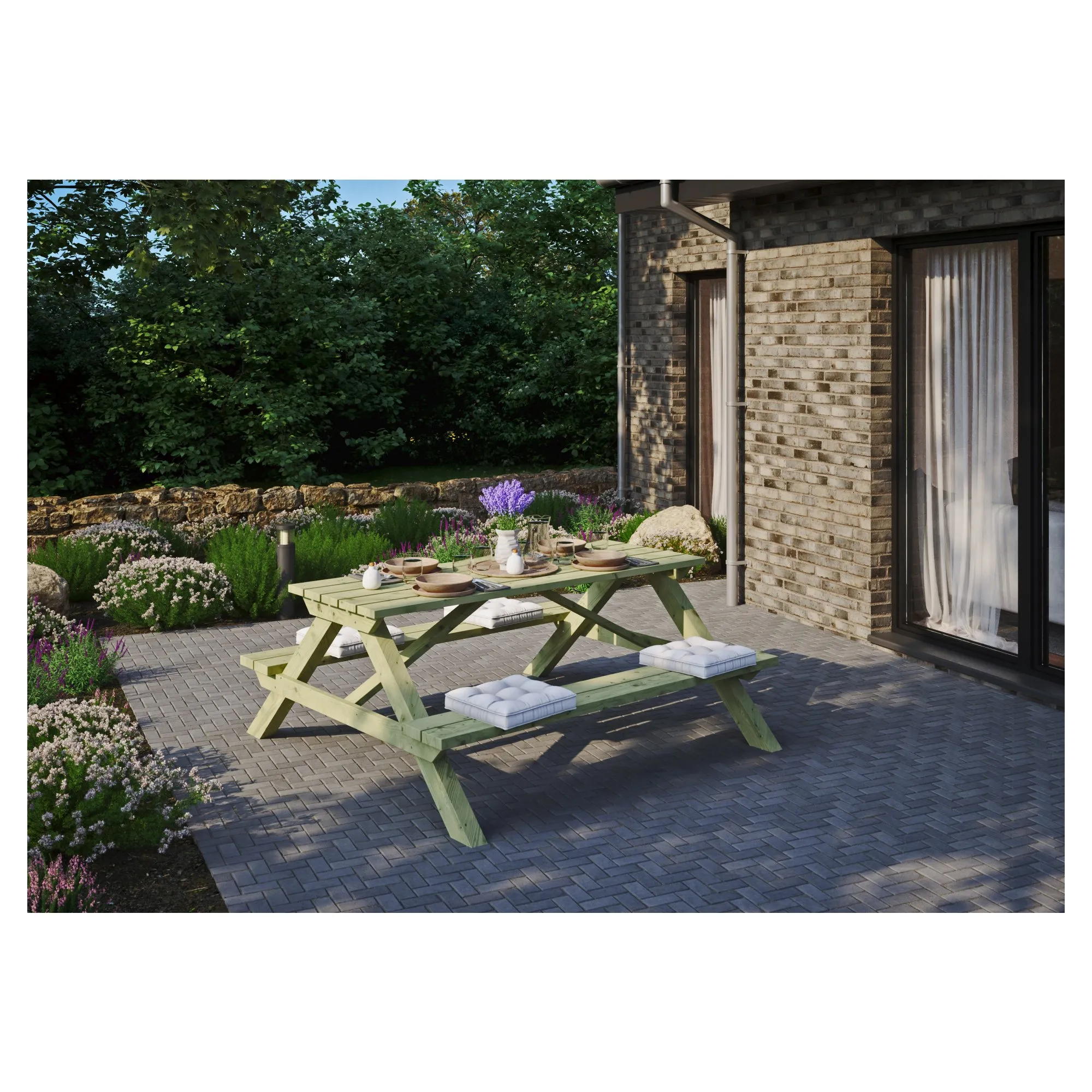 ELLA Picknicktisch rechteckig