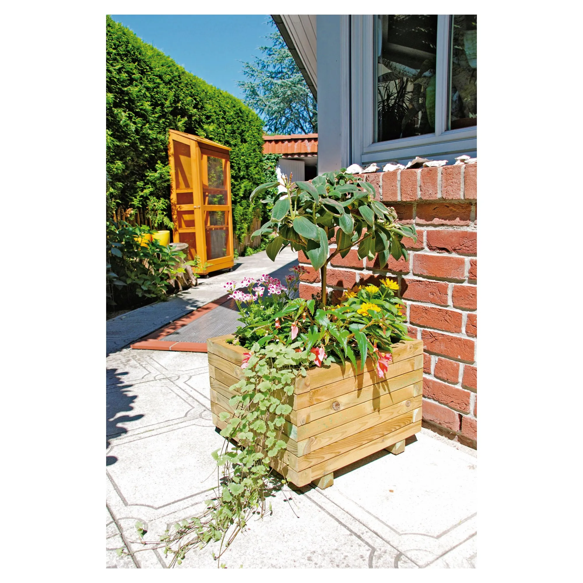 MAX Blumenk&uuml;bel, 4-eck