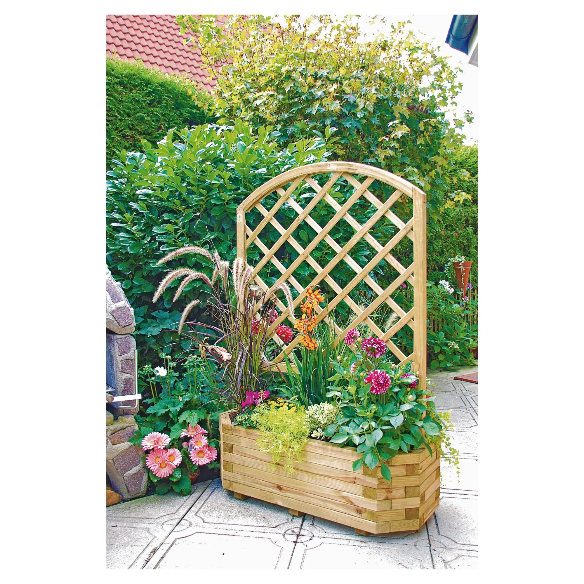 K&Auml;THE Blumenk&uuml;bel, 8-eck