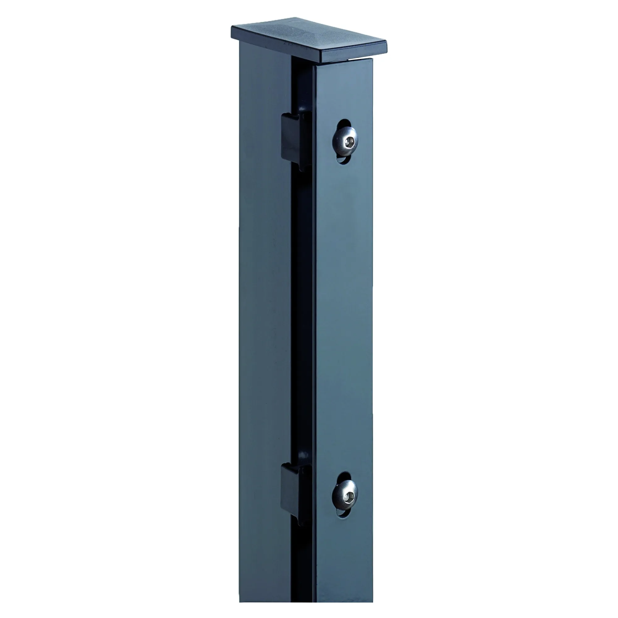JERRY Eck-Zaunpfosten RAL 7016 anthrazit