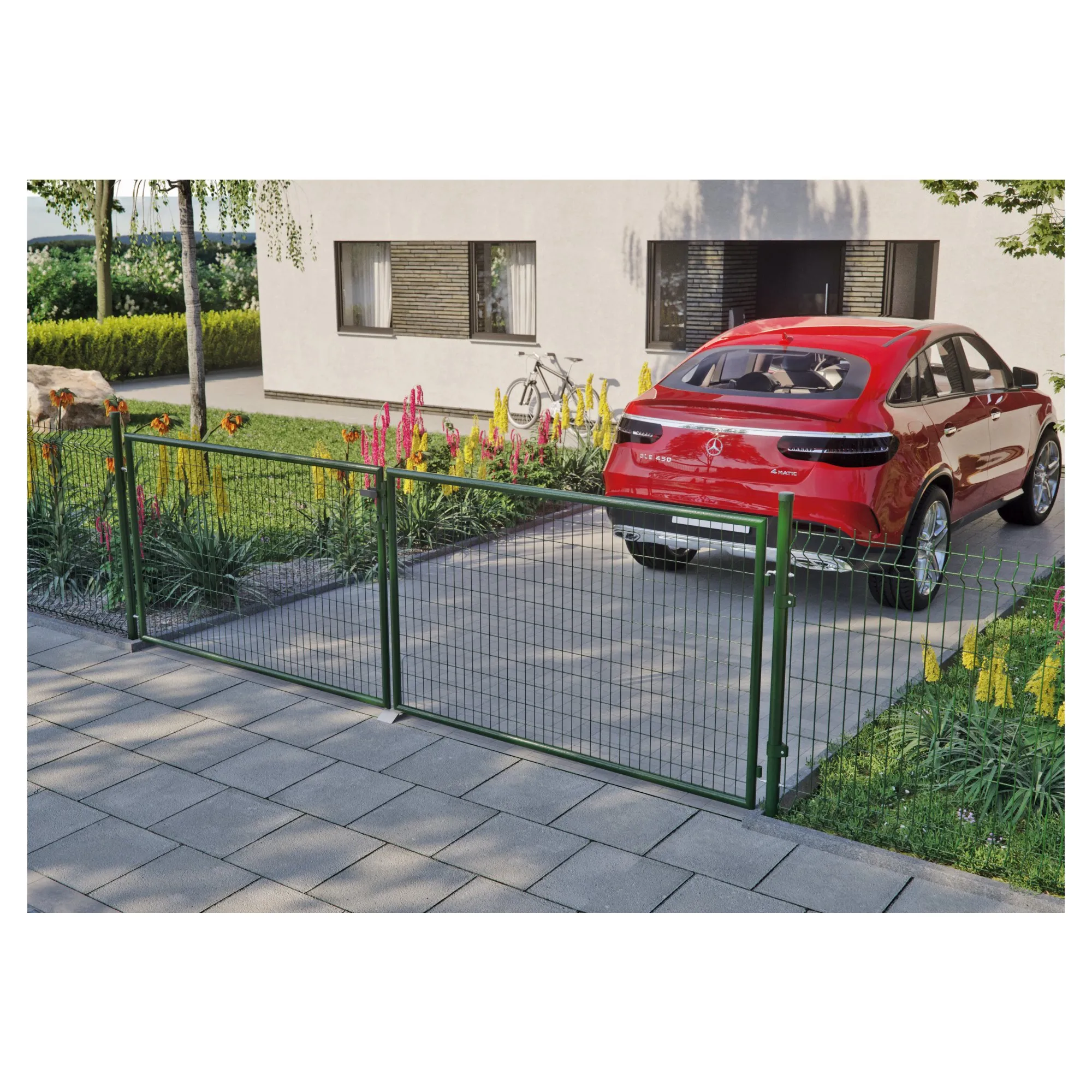 STRONG Doppeltor RAL 7016 ANTHRAZIT
