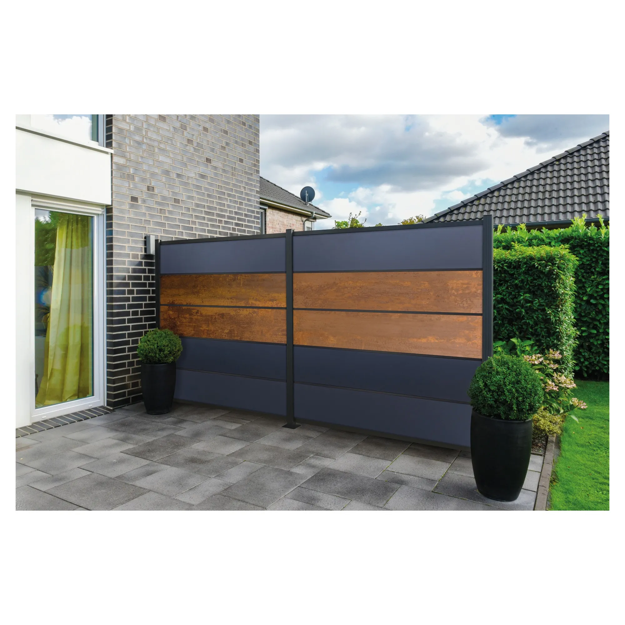 FAR&Ouml;-Serie HPL-Steckzaunsystem