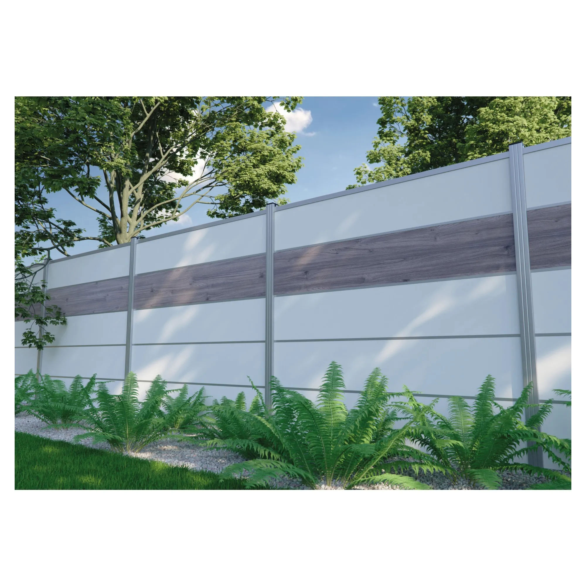 FAR&Ouml;-Serie HPL-Steckzaunsystem