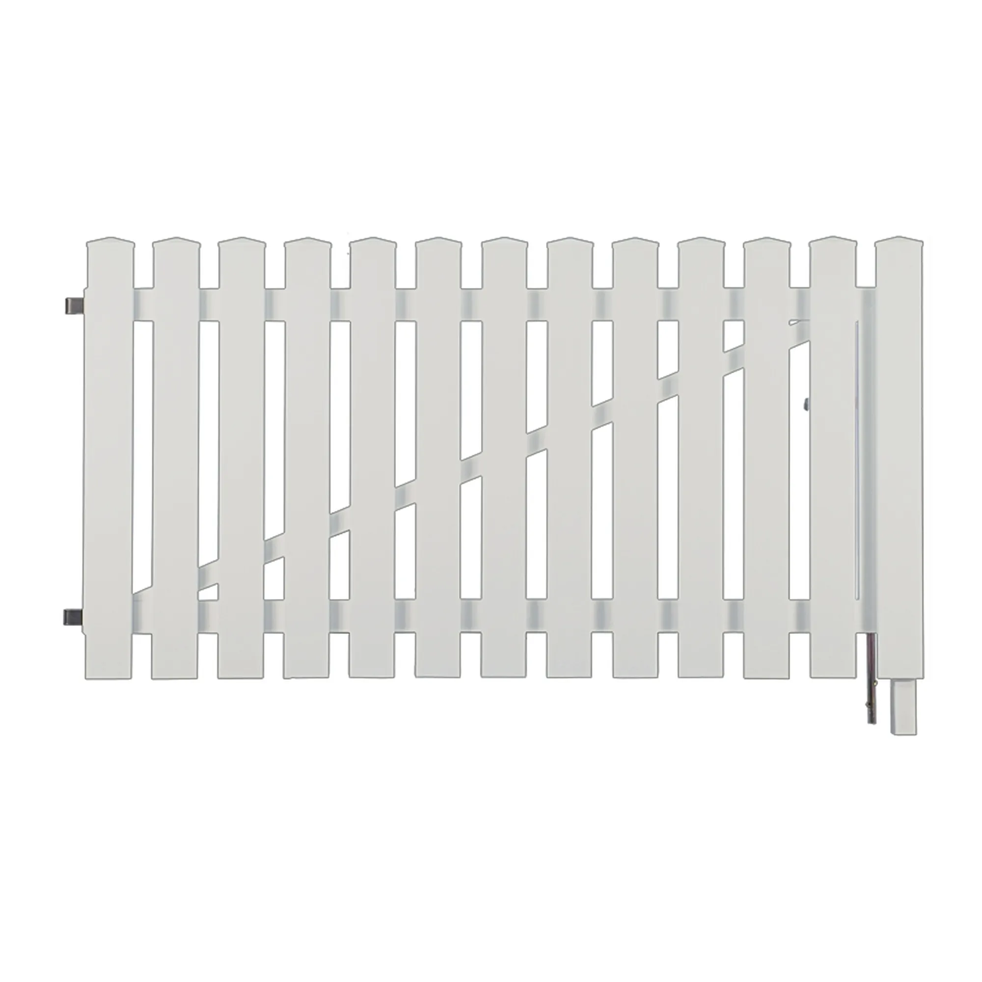 LIGHTLINE KS-Vorgartentor wei&szlig;